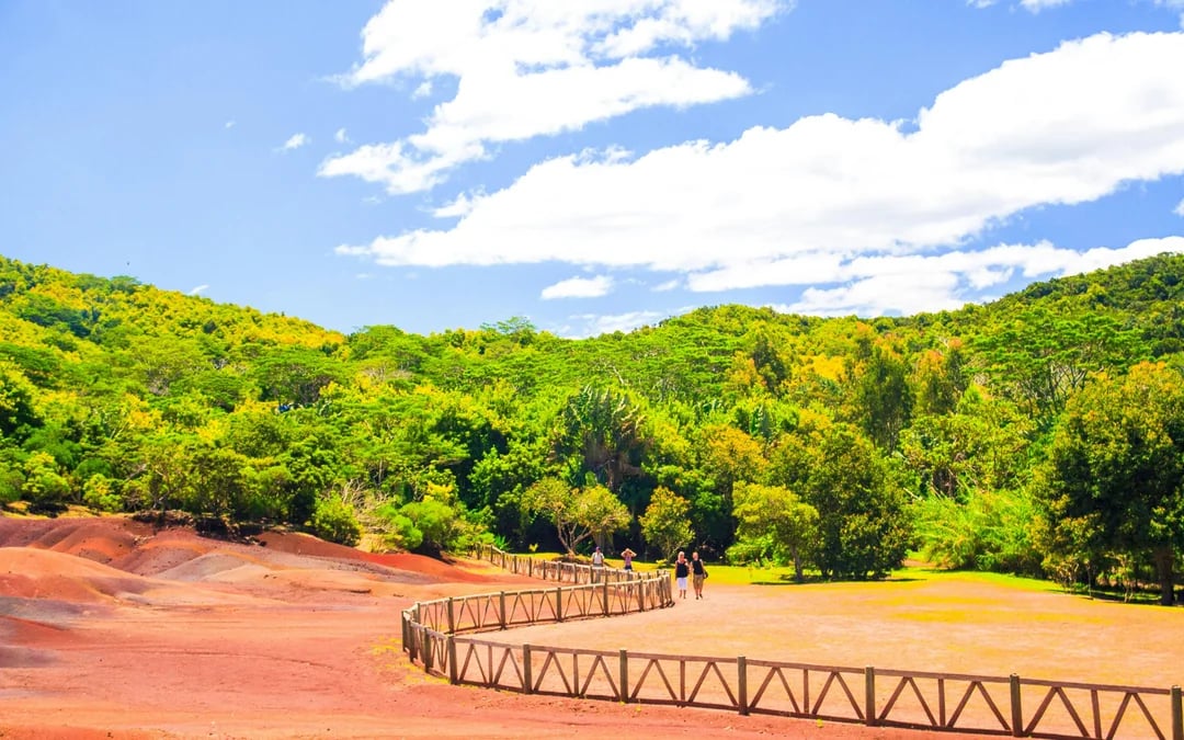 Chamarel 7 Coloured Earth Guided Tour + Lunch at Le Chamarel Image 12