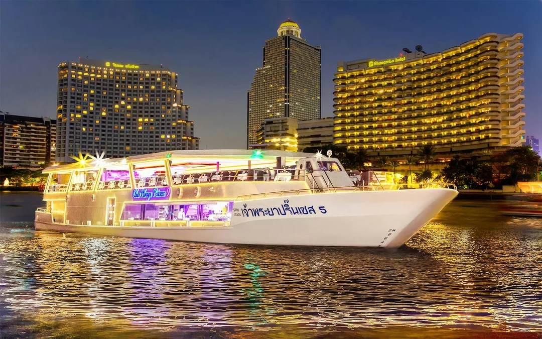 Chao Phraya Princess Cruise with Buffet Dinner & Live Music Image 1