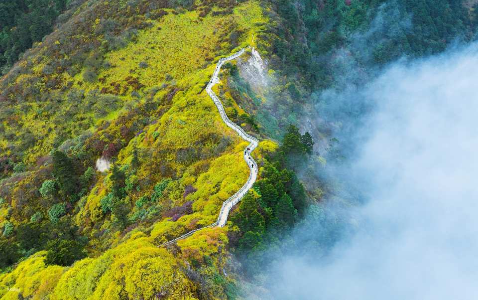 Chengdu, Sichuan | Xiling Snow Mountain Scenic Area, Dayi County | Includes round-trip sightseeing bus + round-trip cable car ticket to Yuanyang Pond