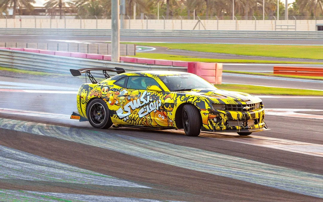 Chevrolet Drift Taxi: Ride at Yas Marina Circuit Image 2