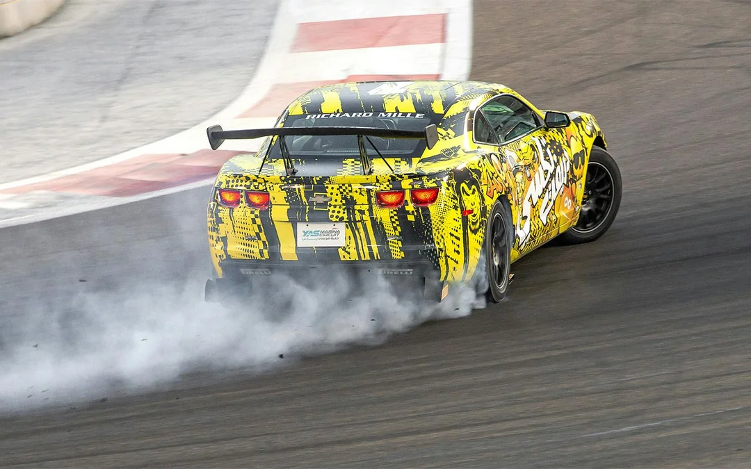Chevrolet Drift Taxi: Ride at Yas Marina Circuit Image 3