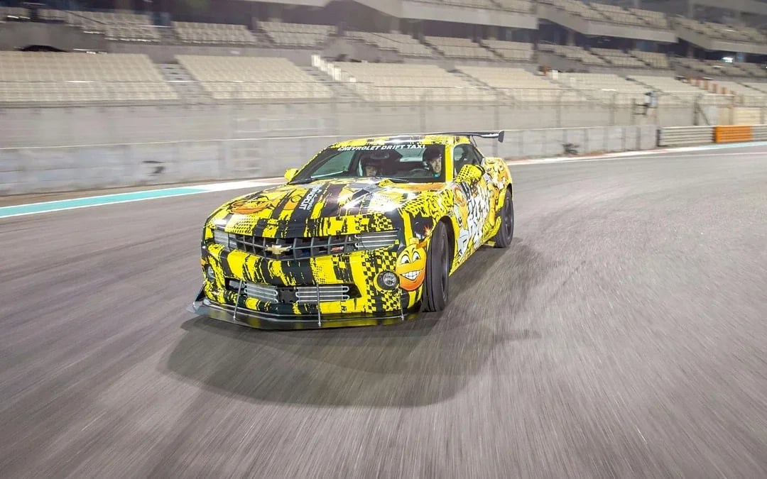 Chevrolet Drift Taxi: Ride at Yas Marina Circuit Image 4