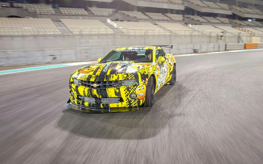 Chevrolet Drift Taxi: Ride at Yas Marina Circuit Image 4