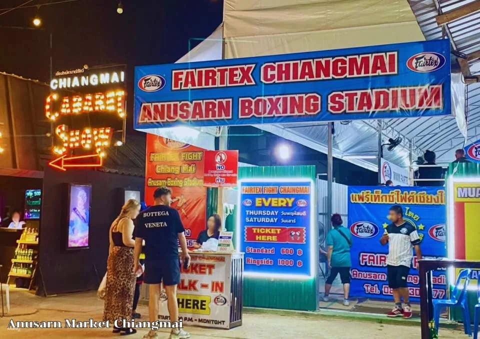 Chiang Mai Anusarn Market Boxing Stadium Muay Thai Ticket | Thailand