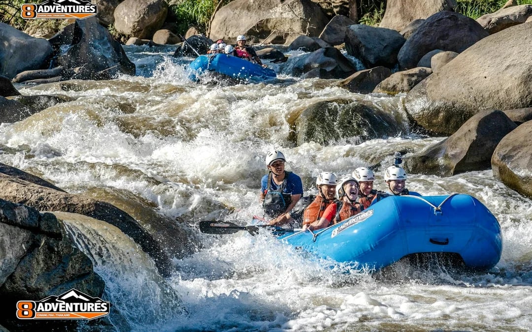 Chiang Mai Outdoor Adventure by 8Adventures: ATV, Whitewater Rafting or Waterfall Trek Image 3