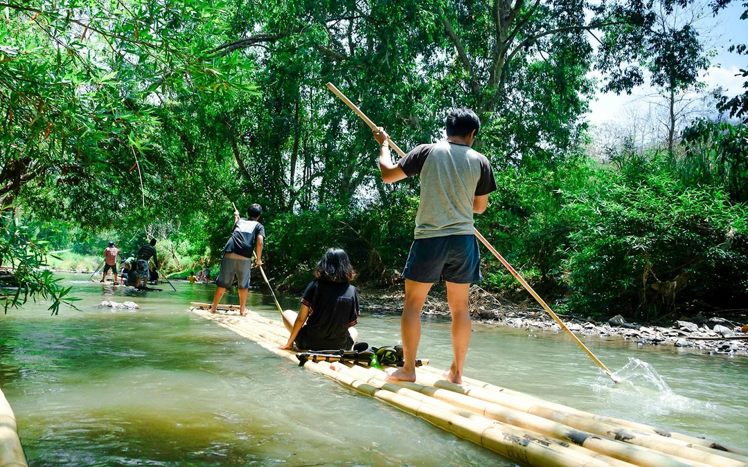 Chiang Mai: Pon Elephant Sanctuary Full-Day Guided Tour with Waterfall Experience Image 4