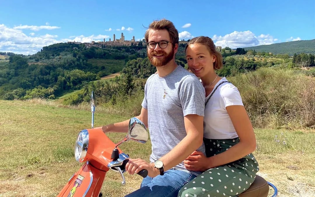 Chianti Vespa Tour with Vernaccia Wine Tasting and Winery Visit at Sunset Image 6