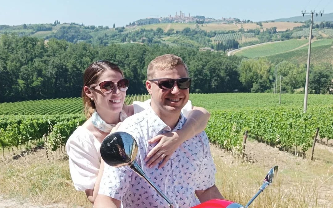 Chianti Vespa Tour with Vernaccia Wine Tasting and Winery Visit at Sunset Image 7