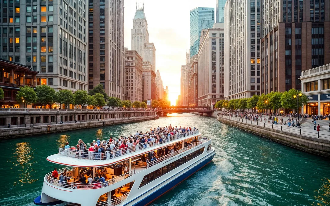 Chicago Architecture Evening Cruise by Shoreline Image 2
