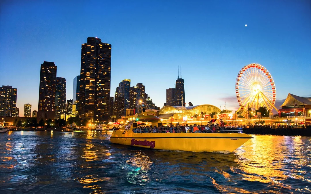 Chicago Sea Dog Fireworks Cruise on Lake Michigan Image 1