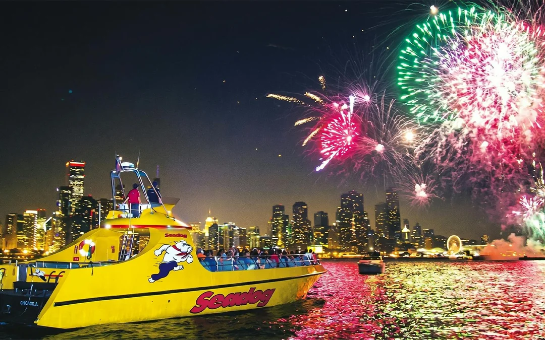 Chicago Sea Dog Fireworks Cruise on Lake Michigan Image 4