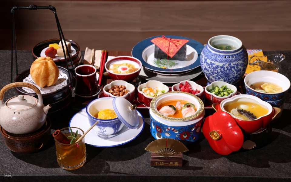 [China] Beijing Yuxiandu Imperial Cuisine Experience: Imperial Palace Dinner (Emperor's Luxurious Experience + Ancient Folk Dance Performance + Museum Visit)