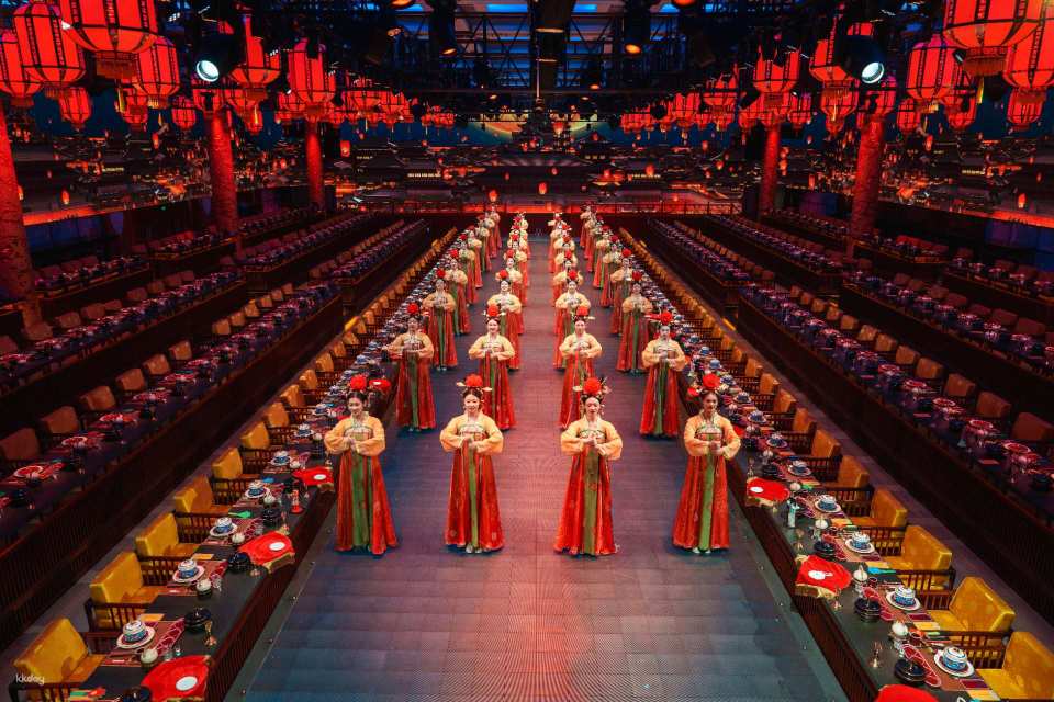 [China] Beijing Yuxiandu Imperial Cuisine Experience: Imperial Palace Dinner (Emperor's Luxurious Experience + Ancient Folk Dance Performance + Museum Visit)