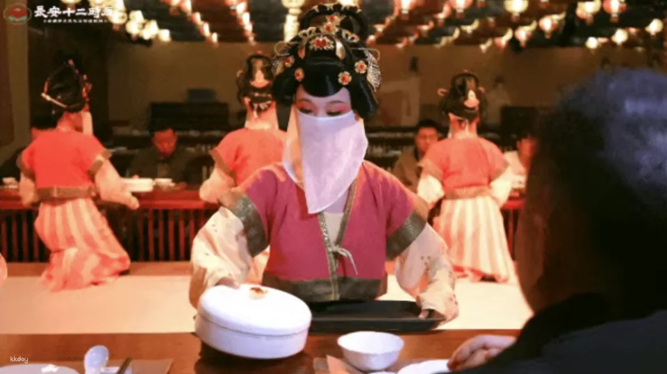 China | Xi'an Chang'an Twelve Hours Theme Street (Optional activities include: Grand Tang Dynasty Banquet Experience, Ancient Style Restaurant, Song and Dance Performance, Tang Culture Experience, and Complimentary Hanfu Costume Dressing Experience)