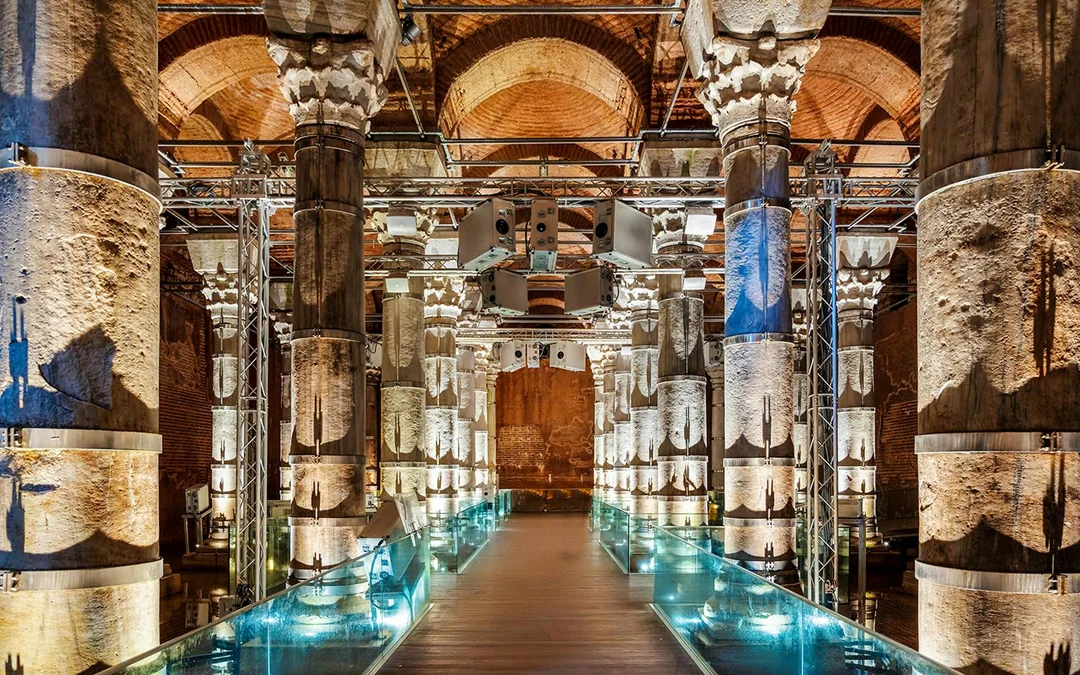 Cistern of Theodosius Tickets with Audio Guide & Light Show Image 1