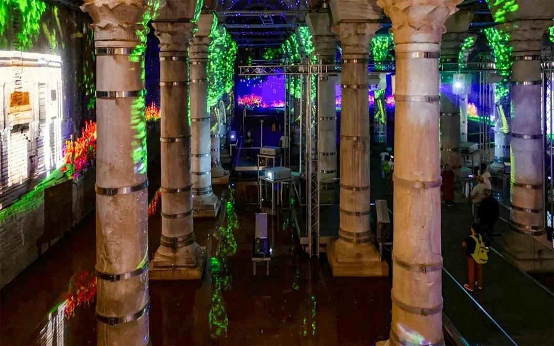 Cistern of Theodosius Tickets with Audio Guide & Light Show Image 6