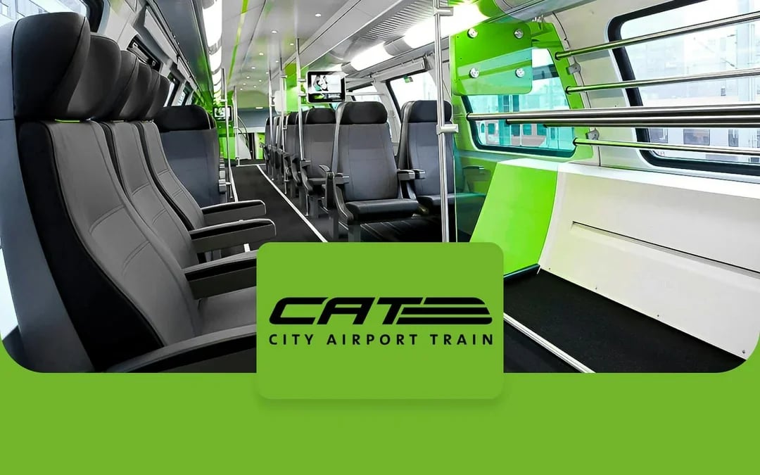 City Airport Train Round-Trip Tickets: Vienna Airport to/from Wien Mitte Station Image 1