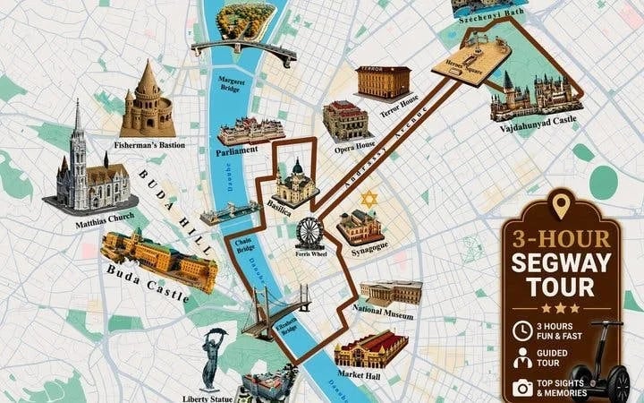 City Segway Tour Budapest Highlights️ (Buda + Pest) Image 6