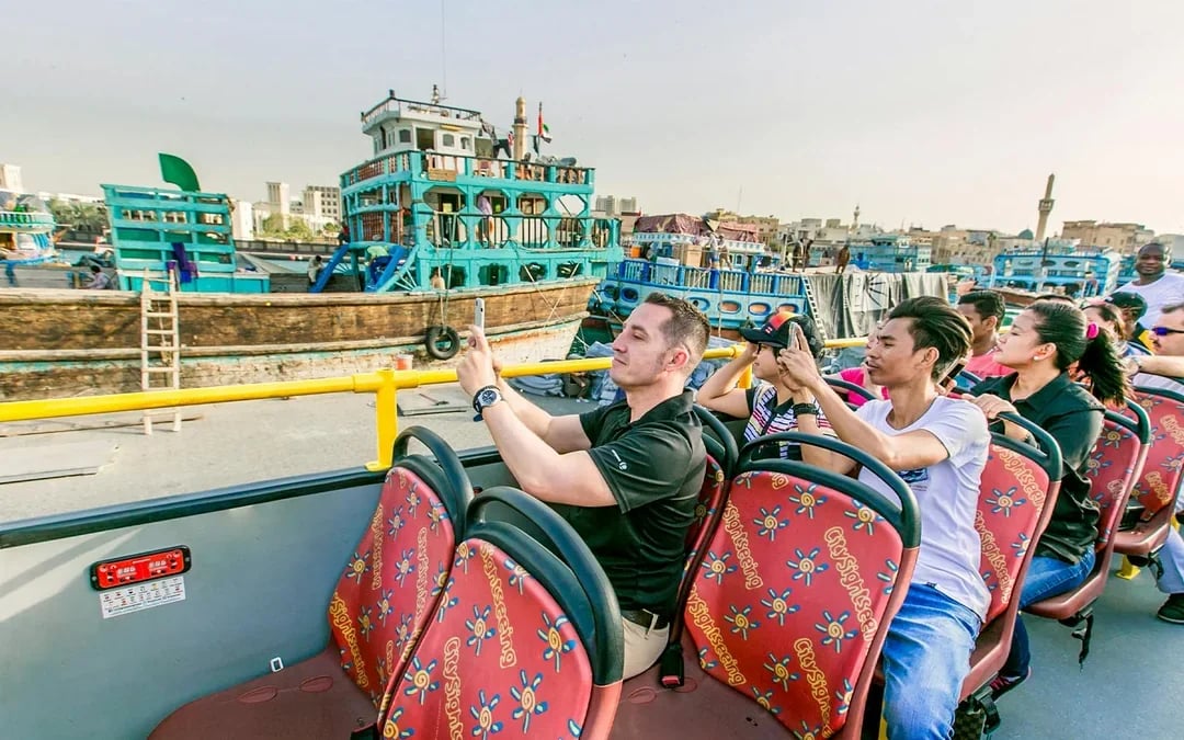 City Sightseeing: Dubai Hop-on Hop-off Bus Tour with Optional Lost World Aquarium & Aquaventure Tickets Image 6