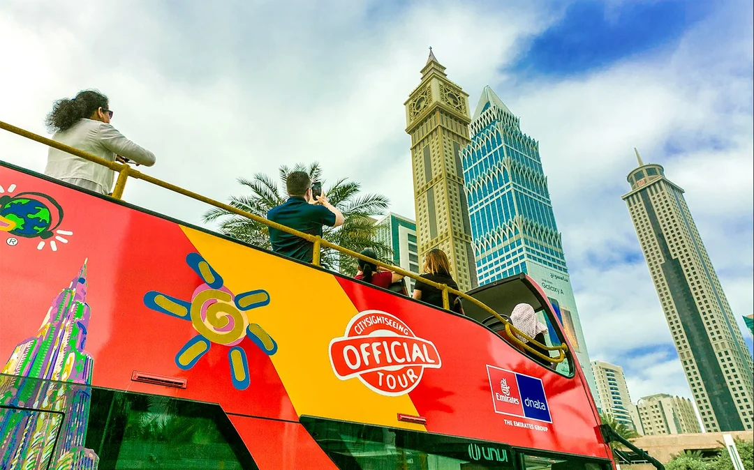 City Sightseeing: Dubai Hop-on Hop-off Bus Tour with Sunset & Night Bus Tour Image 2