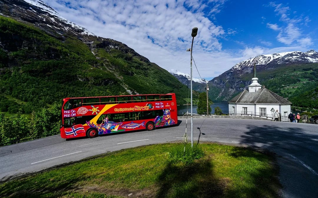 City Sightseeing: Geiranger Hop-on Hop-off Bus Tour Image 2