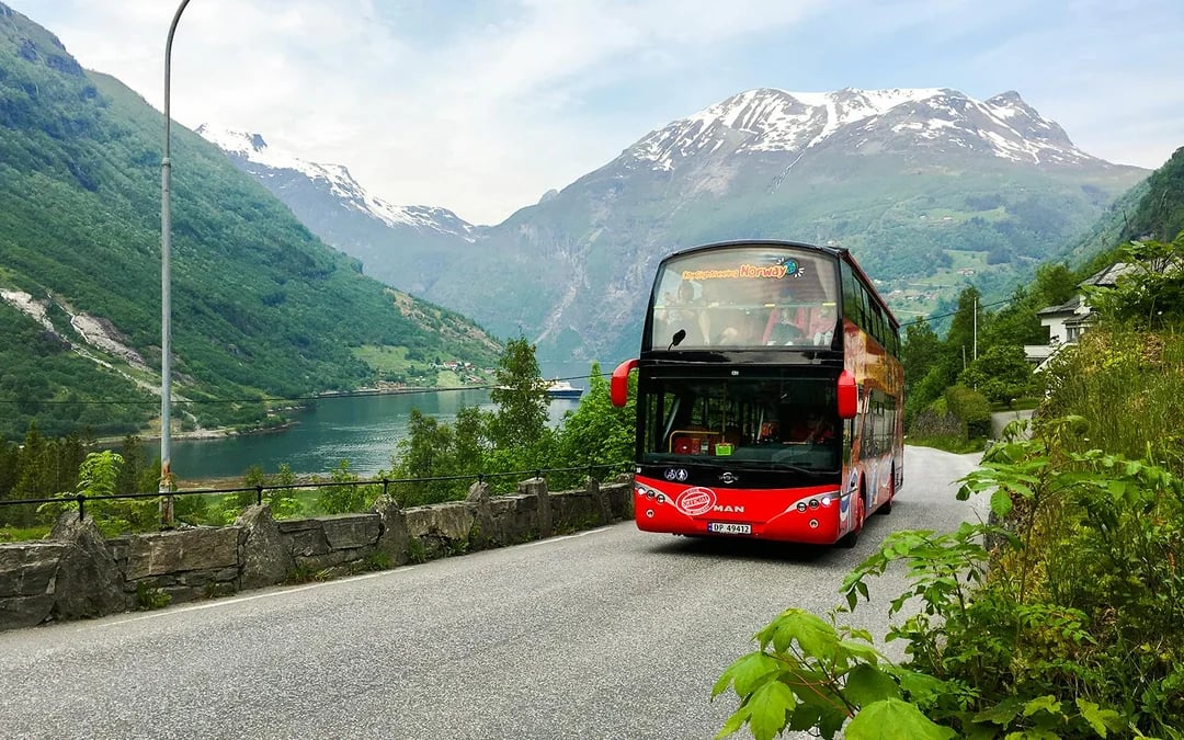 City Sightseeing: Geiranger Hop-on Hop-off Bus Tour Image 5