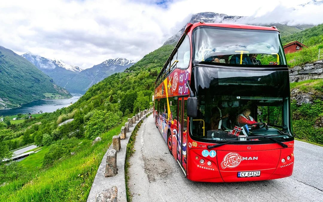 City Sightseeing: Geiranger Hop-on Hop-off Bus Tour Image 6