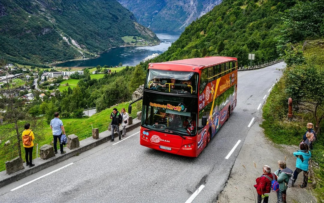 City Sightseeing: Geiranger Hop-on Hop-off Bus Tour Image 7