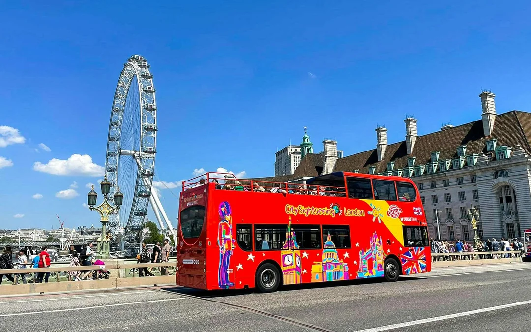 City Sightseeing: London Hop-on Hop-off Bus Tour with Optional Thames River Cruise Image 1