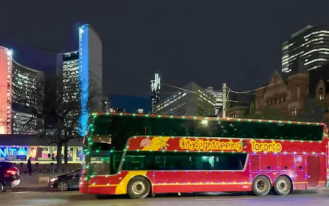 City Sightseeing: Toronto Festive Lights Panoramic Tour Image 1