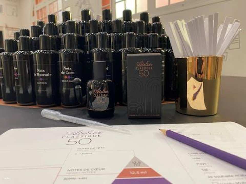 Classic workshop at Molinard Parfums in Cannes