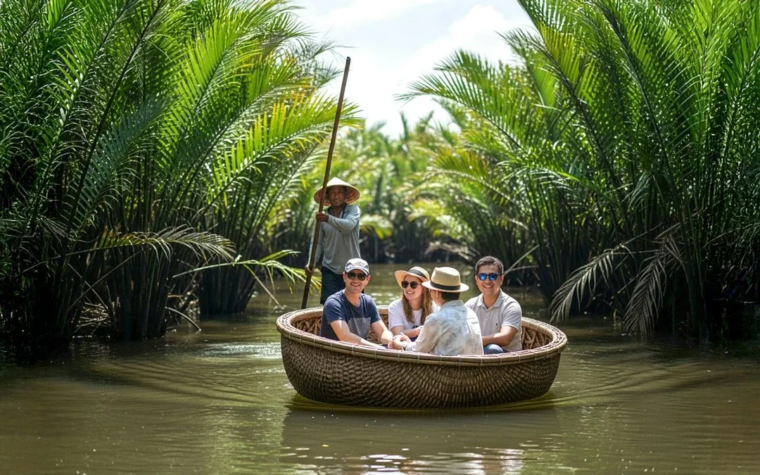 Coconut Boat Ride in Hoi An
 Image 4
