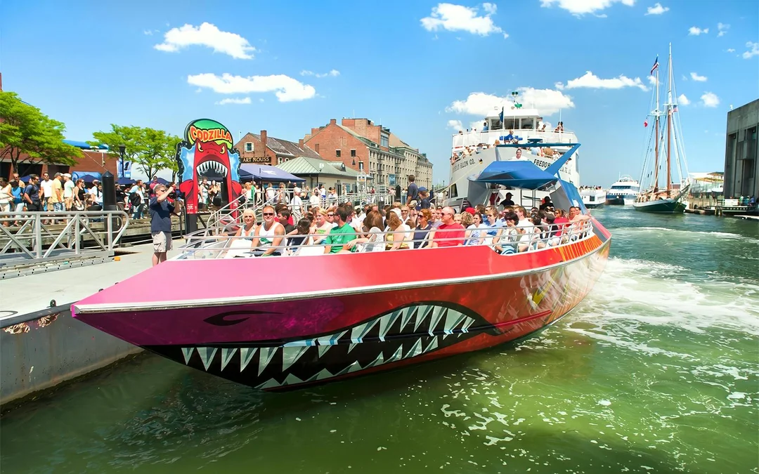 CODZILLA Thrill-boat Ride in Boston Image 1