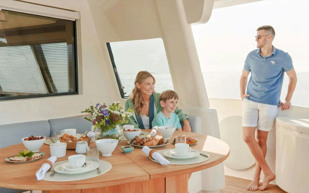 Coffee Club on the Waves: Luxury Yacht Rental From Dubai Marina Image 1