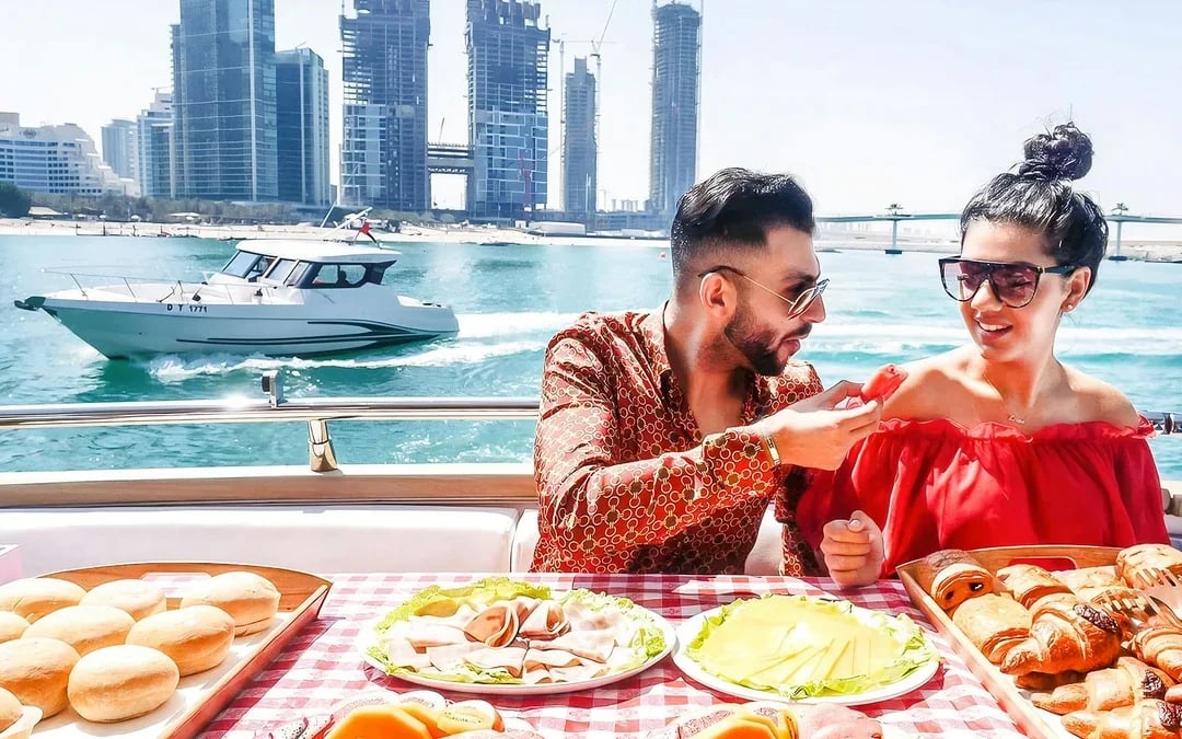 Coffee Club on the Waves: Luxury Yacht Rental From Dubai Marina Image 11