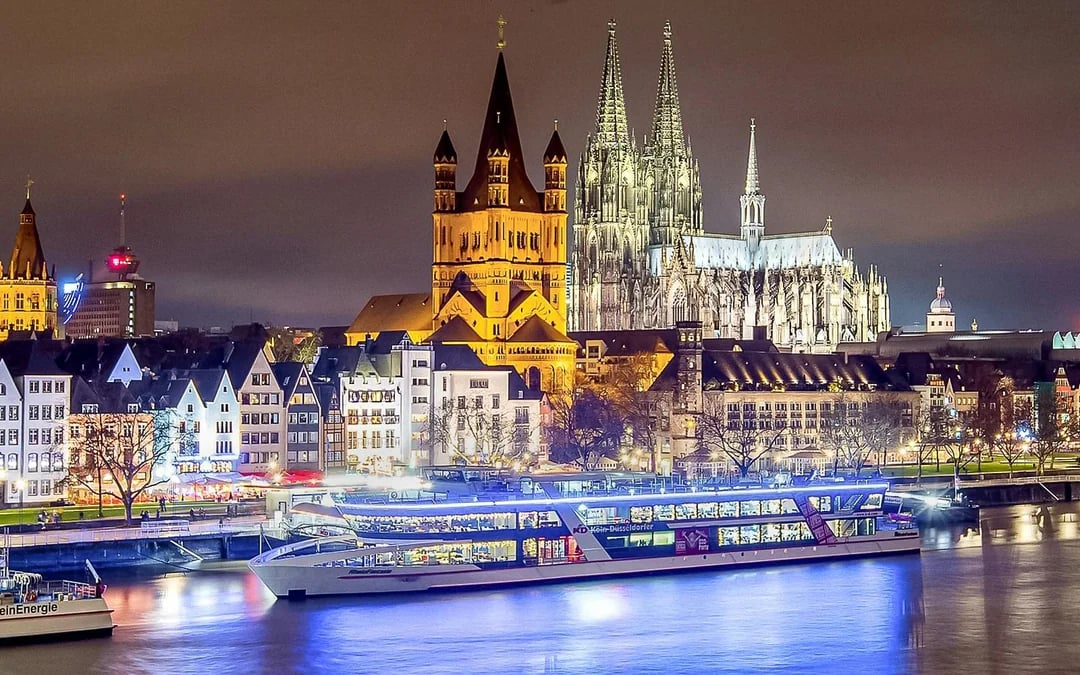 Cologne City Rhine River Afternoon Advent Cruise Image 2
