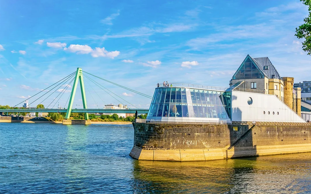 Cologne City Rhine River Harbour Cruise  Image 5