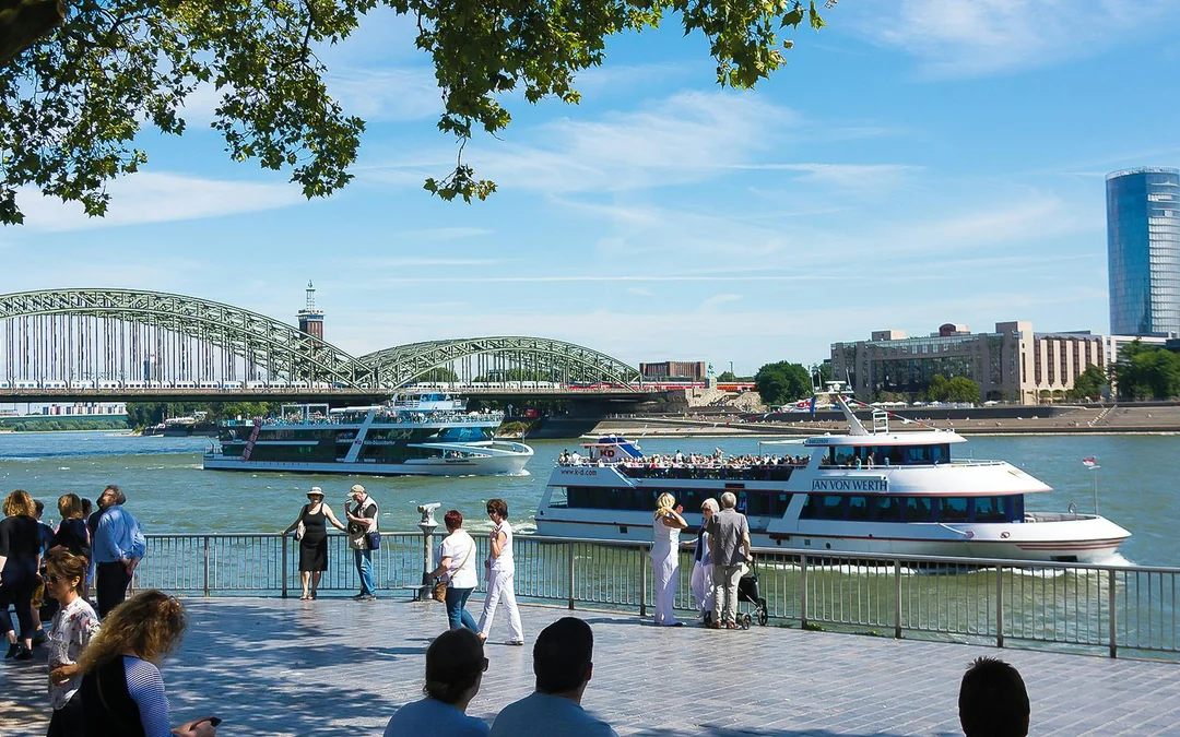 Cologne City Rhine River Sightseeing Cruise Image 9