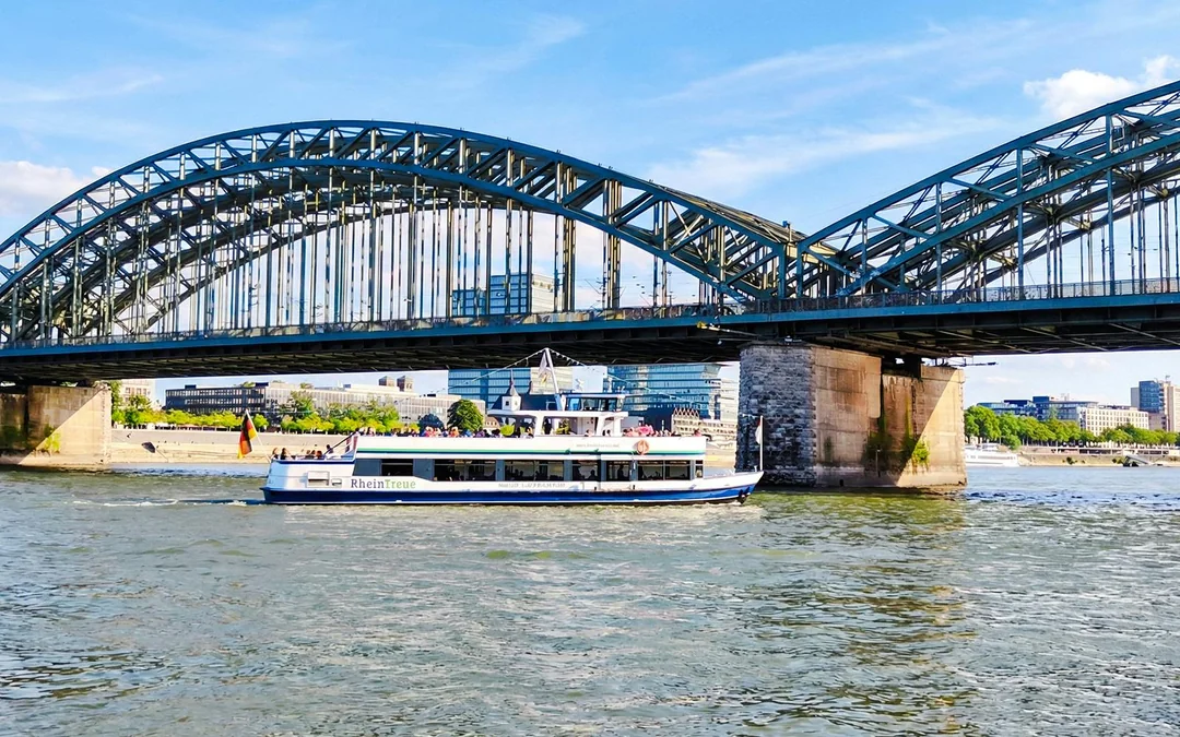 Cologne City Rhine River Skyline Cruise Image 1