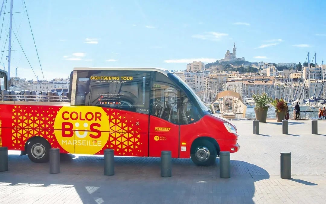 Colorbus: Marseille Hop-on Hop-Off Bus Tour Image 6