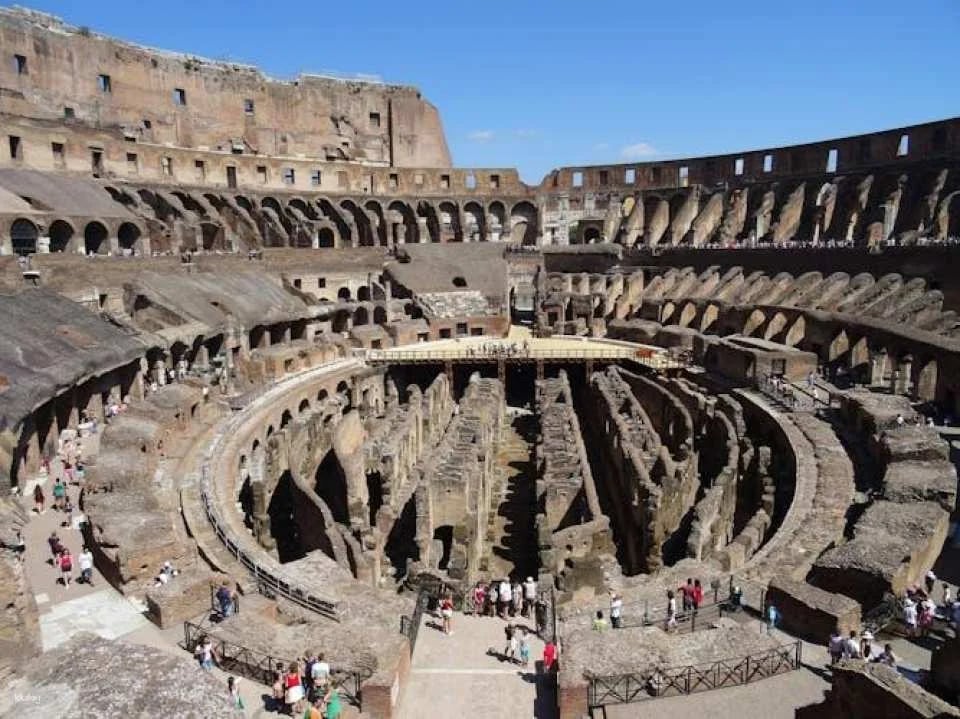 Colosseum with Arena, Roman Forum and Palatine Hill Guided Tour