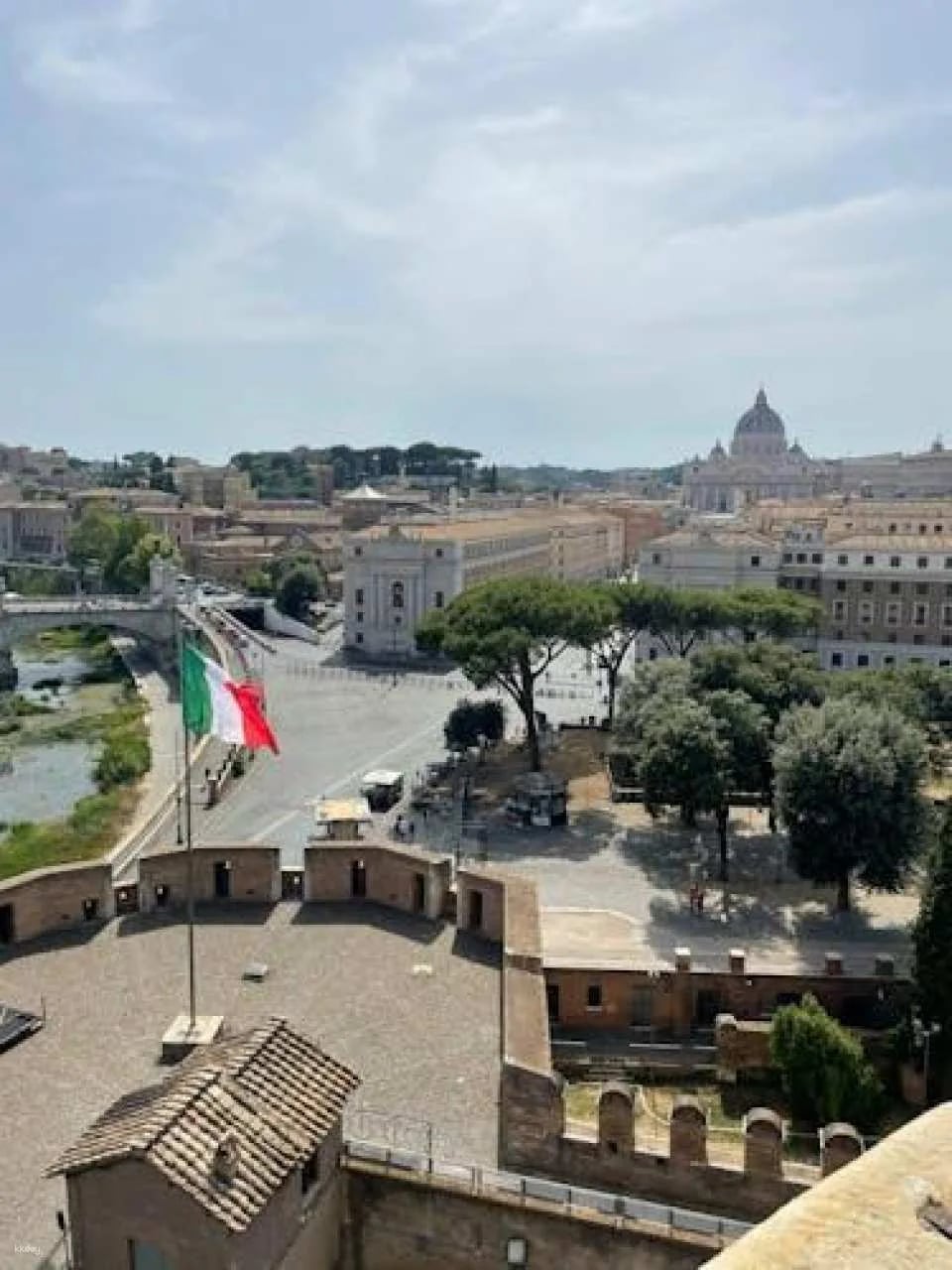 Combined access to Passetto di Borgo and Castel Sant'Angelo