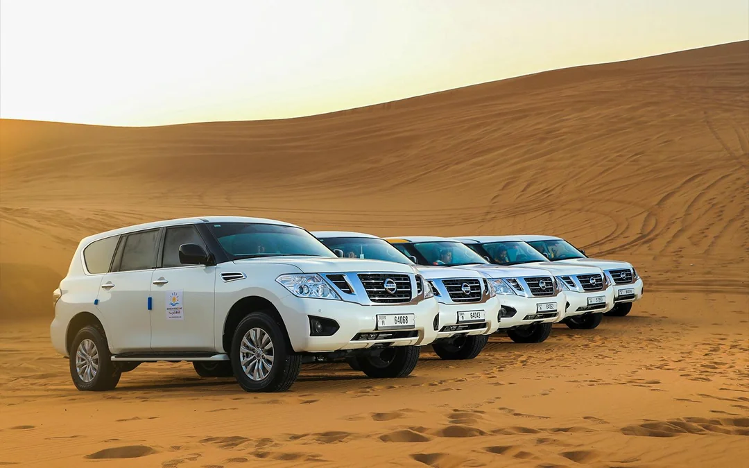 Combo: 15-Min Helicopter Tour of Dubai &  Red Dunes Desert Safari with Bedouin Camp Experience Image 4