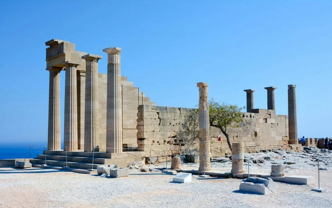 Combo: Acropolis of Lindos + Palace of Grand Master Tickets with Audio Guide Image 7