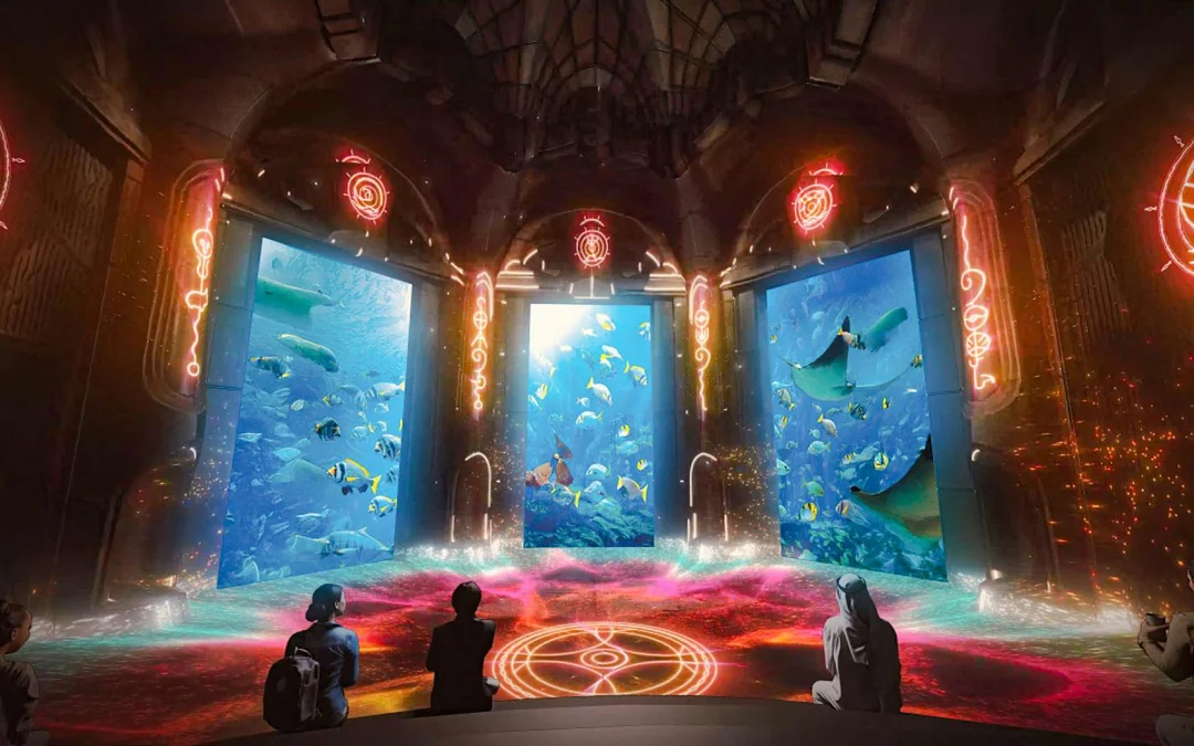 Combo: Aquaventure Waterpark + The Lost World Aquarium Tickets Image 5