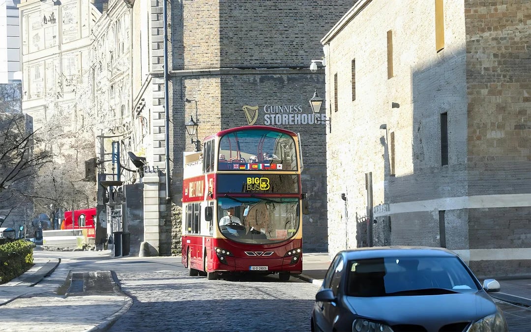 Combo: Big Bus Dublin Hop-on Hop-off Bus Tour + Guinness Storehouse Tickets Image 1