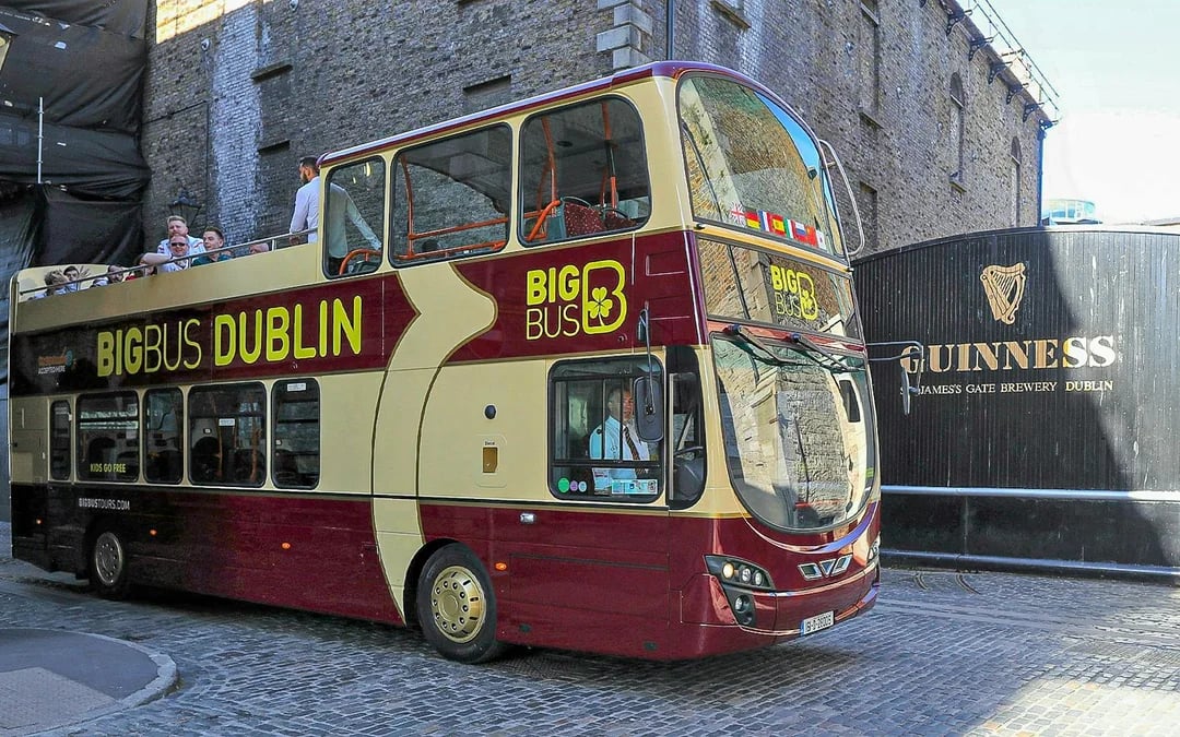 Combo: Big Bus Dublin Hop-on Hop-off Bus Tour + Guinness Storehouse Tickets Image 4