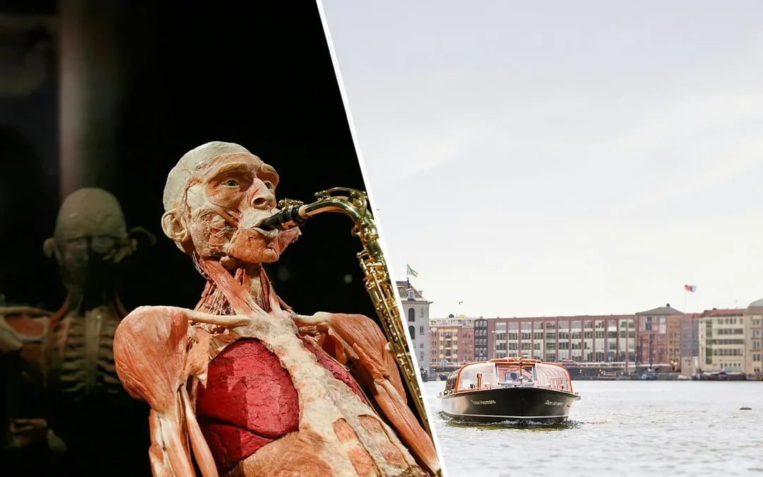 Combo: Body Worlds Amsterdam + Canal Cruise Tickets Image 1