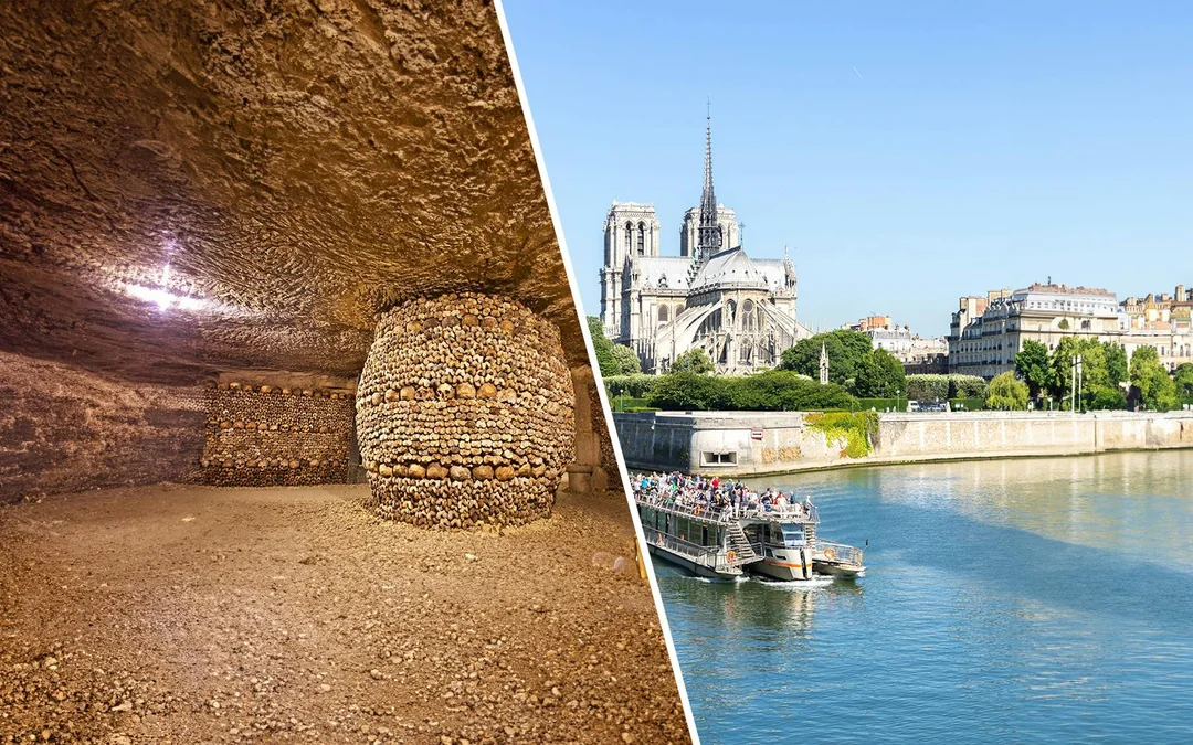 Combo: Catacombs Tickets + Seine River Cruise Image 1