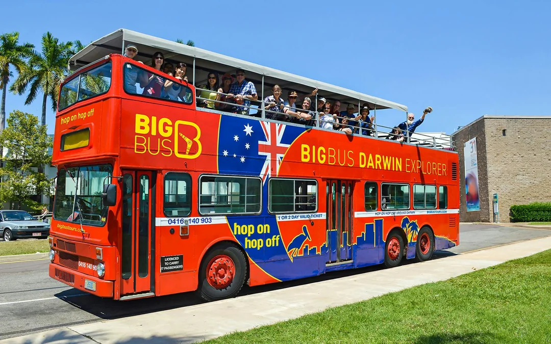 Combo: Darwin Hop-on Hop-off Bus Tour + Crocosaurus Cove Tickets + RFDS Facility Tickets Image 2